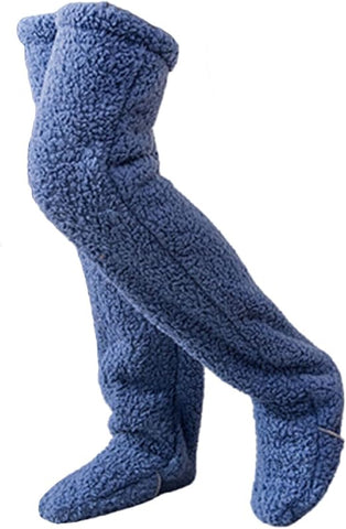 Teddy Legs Long Socks,Cozy Socks Thigh High