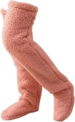 Teddy Legs Long Socks,Cozy Socks Thigh High