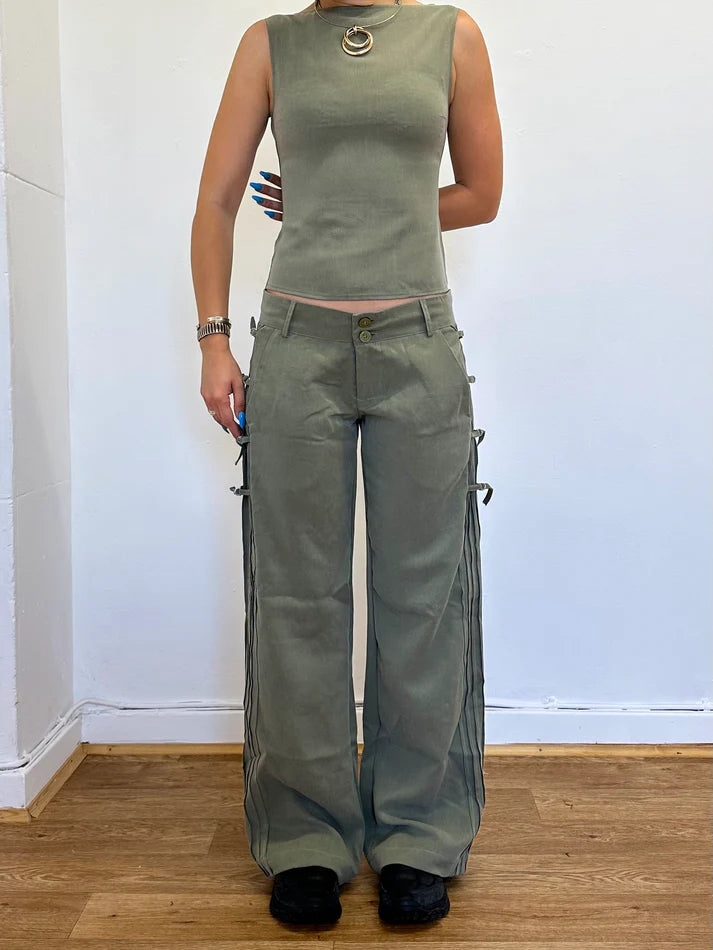 peter trouser - sage