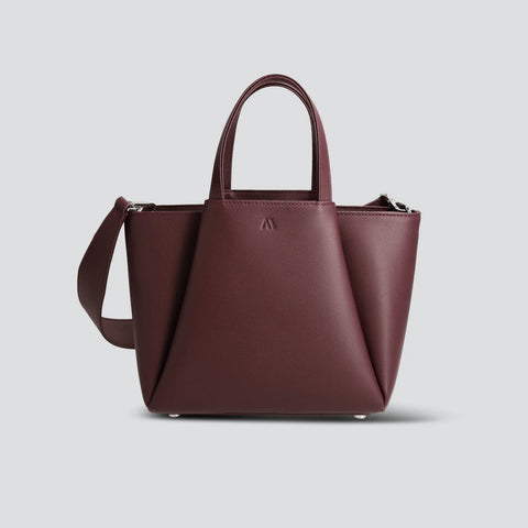 Mini Pyramid - dark burgundy