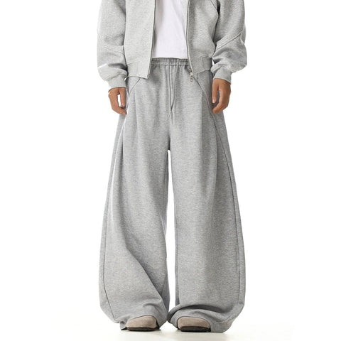 RT No. 32018 GRAY WIDE SCIMITAR SWEATPANTS